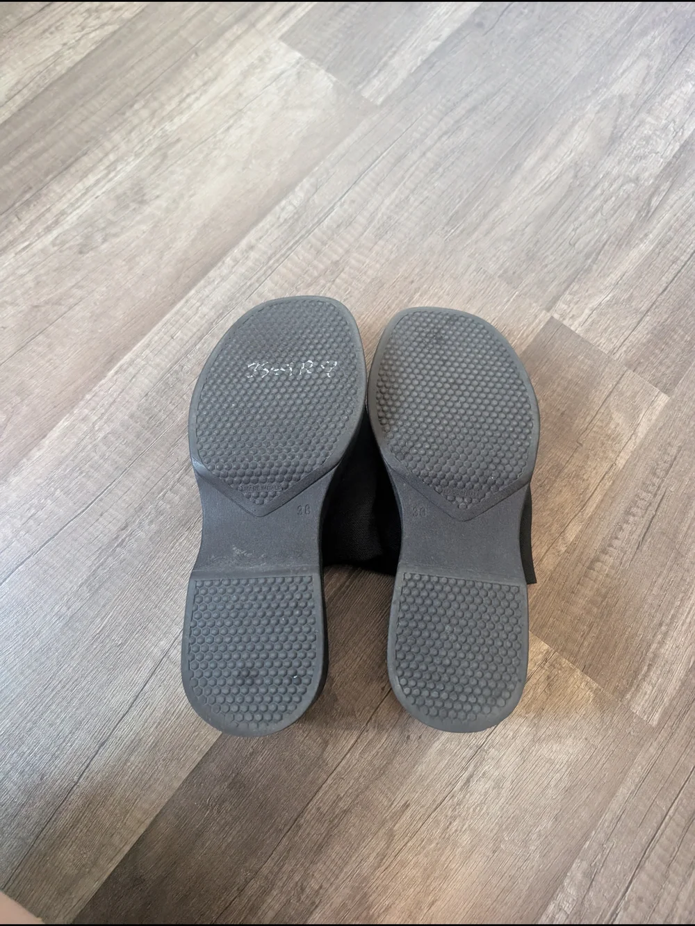 Steve Madden Black Platform Slide Sandals